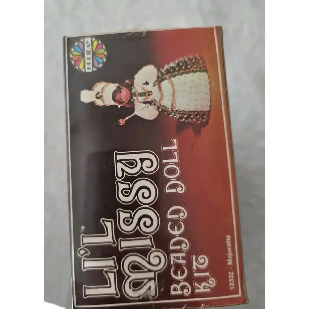 Walco Li'l Missy Beaded Doll Kit Sequin Vintage Majorette #13332